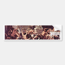 Battle Of The Centaurs And Lapiths By Ricci Bumper Sticker