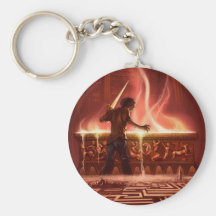 Battle of the Labyrinth Keychain