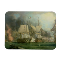Battle of Trafalgar, 1805 Vinyl Magnet