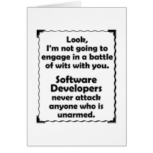 Battle of Wits Software Developer Cards