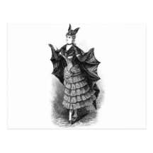 Batwoman 1899 post card