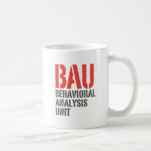 BAU Behavioural Analysis Units Coffee Mugs