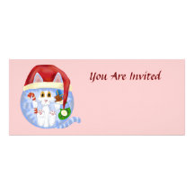 Bauble Cat Christmas Announcement