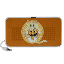 Bauble Cat Halloween Speakers