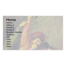 Bauernrauferei Playing Dice By Brouwer Adriaen Business Cards