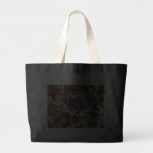 Bauhaus Floral Canvas Bags