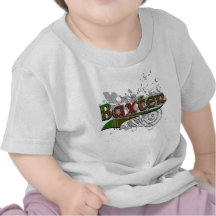 Baxter Tartan Grunge Tshirts