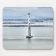 Bay Bridge Pillar Mouse Pads