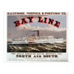 Bay Line - The Great Through Line Postcard