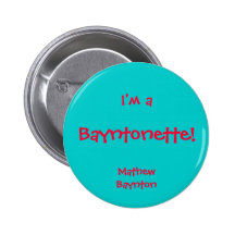 Bayntonette Pinback Button