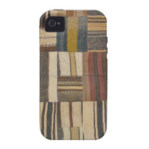 Bazaar Bayar Recycled Rug Chocolate Vibe iPhone 4 Cover