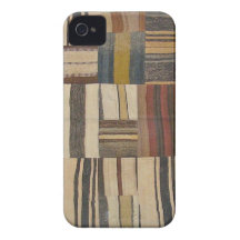 Bazaar Bayar Recycled Rug Chocolate iPhone 4 Case-Mate Cases