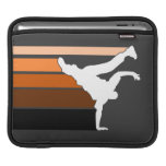BBOY lines orange ipad sleeve