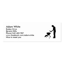 BBQ barbecue Business Card Templates