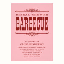 BBQ Bridal Shower Invitations invitations
