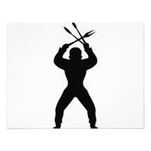 BBQ freak icon black Custom Announcements