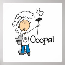 BBQ Gone Bad Print
