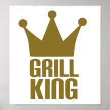 BBQ - Grill king Poster