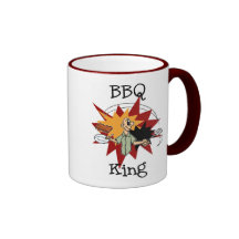 BBQ King T-shirts and Gifts Mugs