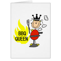 BBQ Queen Greeting Cards