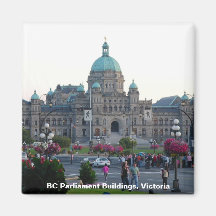 BC Parliament Buildings/Victoria BC Canada Magnets