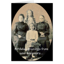 BD Wishes from your Ancestors Cards