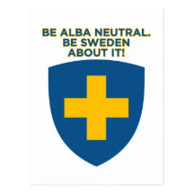 Be Alba Neutral-Be Sweden About It Postcard