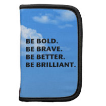 Be Bold Be Brilliant planners
