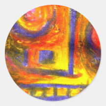 Be Bold. Be Colourful. Sticker