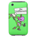 be different funky zebra pattern donkey tough iPhone 3 covers