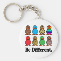 be different funny pattern ducky ducks key chains