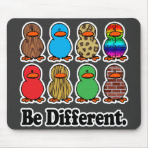 be different funny pattern ducky ducks mouse mats