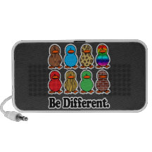 be different funny pattern ducky ducks travelling speakers