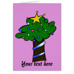 Be Different Purple Greeting Card
