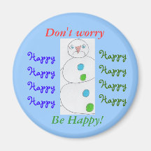 be happy magnets