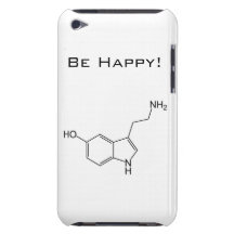 Be Happy! Serotonin iPod Touch Case