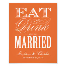 & BE MARRIED | RECEPTION PRINT ART PHOTO