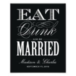 & BE MARRIED | RECEPTION PRINT PHOTO ART