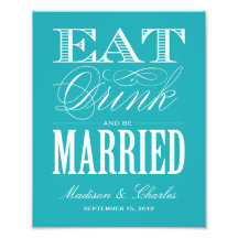 & BE MARRIED | RECEPTION PRINT ART PHOTO
