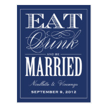 BE MARRIED | SAVE THE DATE ANNOUNCEMENT POST CARDS