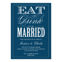 & BE MARRIED | WEDDING INVITATION