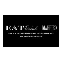 & BE MARRIED | WEDDING WEBSITE CARDS BUSINESS CARD TEMPLATES