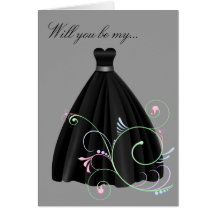 Be My Bridesmaid or Maid of Honour Card