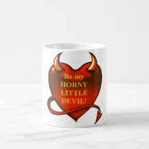 Be My Horny Little Devil Mugs