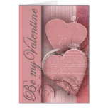 Be My Valentine Card