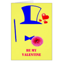BE MY VALENTINE ~ CARD FROM A SECRET ADMIRER!