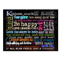 Be Nice Etc Postcards