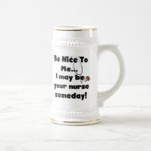 Be Nice Nurse T-shirts and Gifts Coffee Mugs