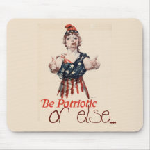 Be Patriotic Zombie Mousepad