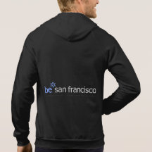 BE san francisco 2 sided for DARKS T Shirts